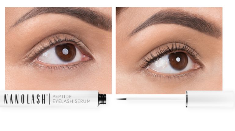 Серумът за мигли с пептиди от Nanolash