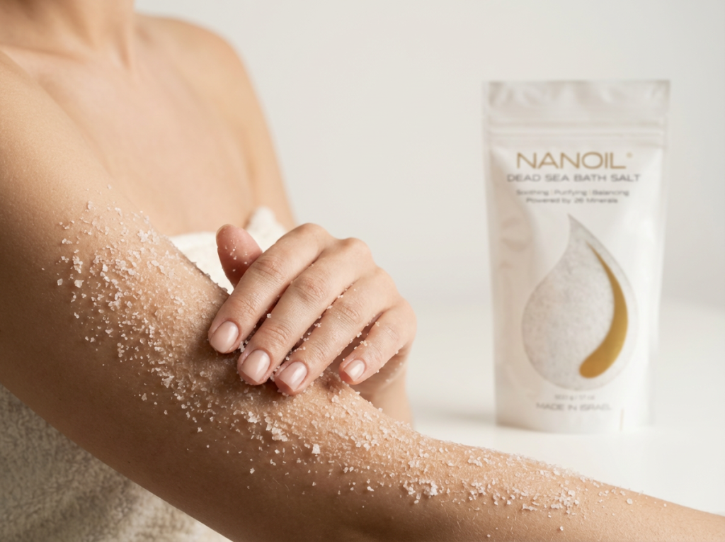 Сол за баня от Мъртво море nanoil